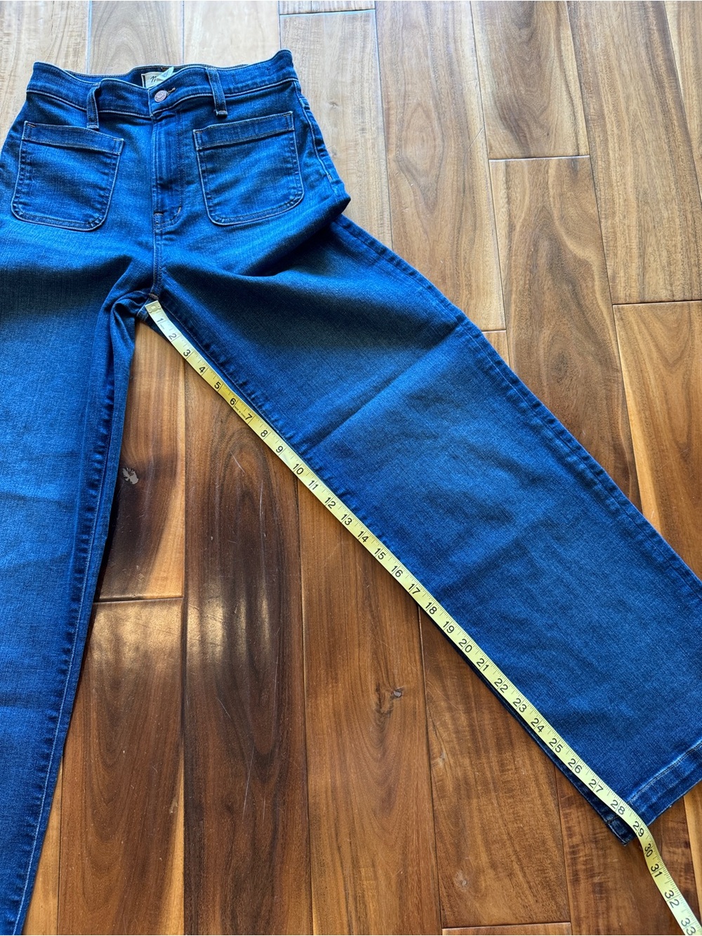 Madewell Emmett wide leg 26 - Picture 9 of 9